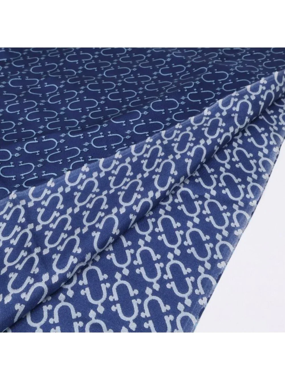 Hermes Horsebit Silk Scarf